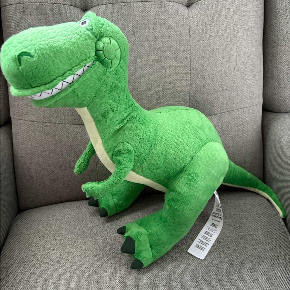 Disney Store Pixar Toy Story Rex 15” Large Plush Stuffed Animal Toy Dinosaur - Picture 7 of 8